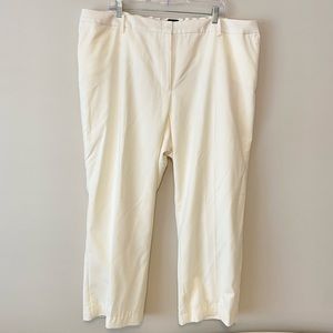 winter white wool dress pants